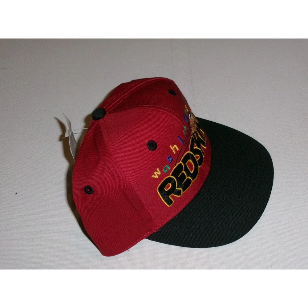 WASHINGTON REDSKINS LOGO ATHELTIC SNAPBACK 90S 00S Y2K  HAT CAP VINTAGE RARE  H4